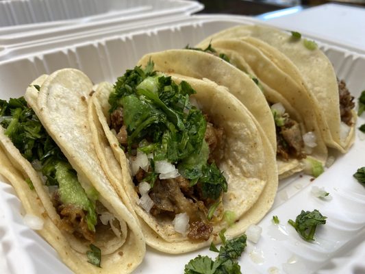 Los mejores tacos de tripita que he probado ! Súper recomendados