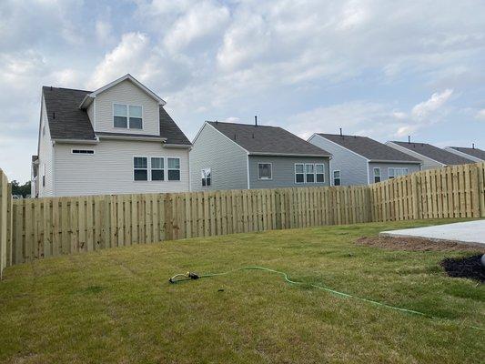 Shadowbox Fence