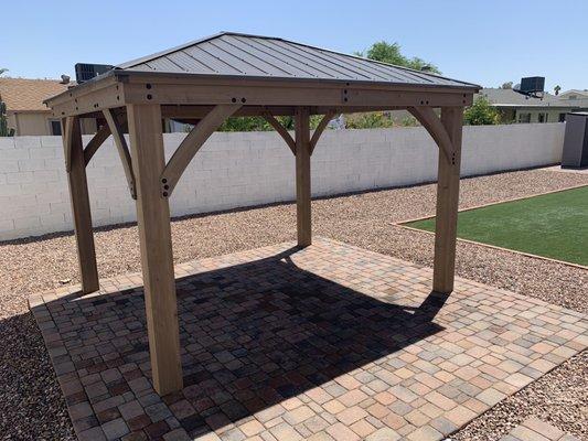 Completed Gazebo