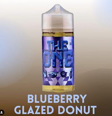 Come to the shop & check out the BLUEBERRY Glazed Donut juice by The One. This is going to be THE ONE for you!