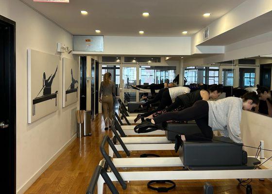 Intimate Group Reformer classes