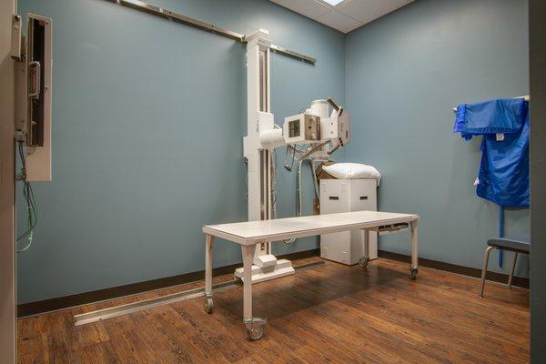 Central Illinois Urgent Care - Effingham Location X-ray Room