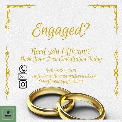 Need An Officiant ?