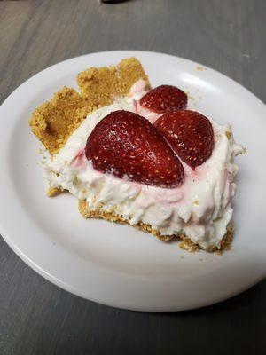 Strawberry cream pie (special)