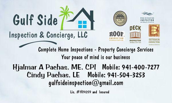 Gulf Side Inspection and Concierge