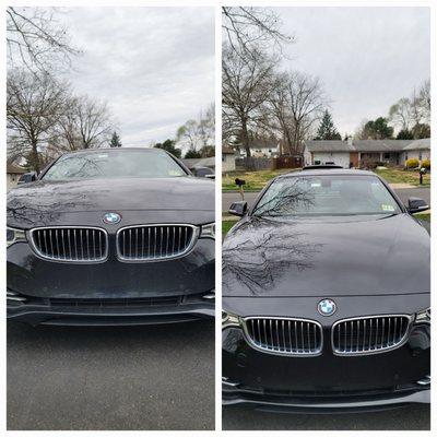 Check out this full detail that was done on this BMW