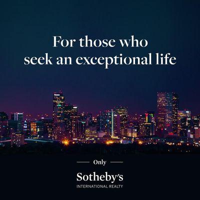 Seek an exceptional life