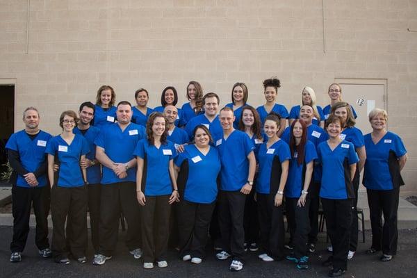 Class of Certified Nursing Assistant students