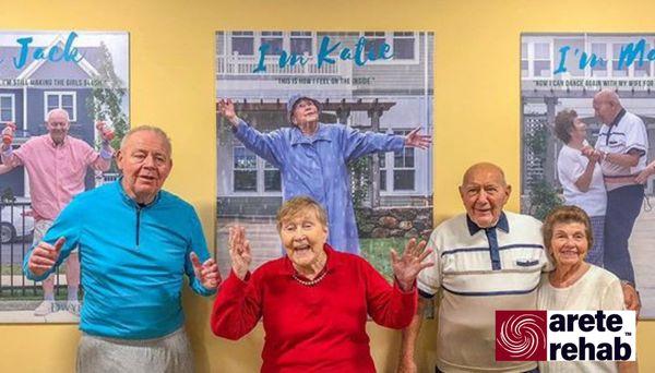 Happy patients at Arete Rehab!