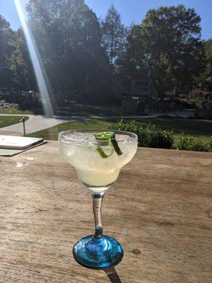 cucumber jalapeno margarita