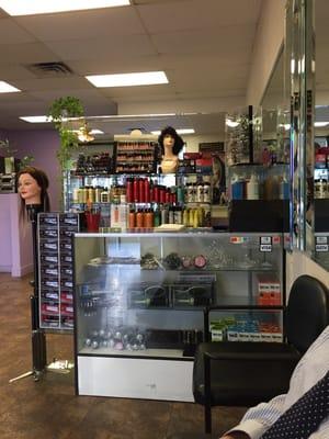 inside rose hair salon