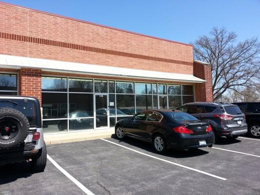 Recently moved!! we are located right off of Highway N, we are in the shopping center at the far right.