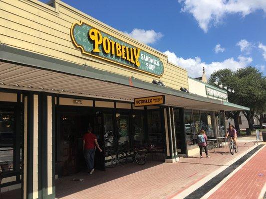 Potbelly New Wall Sign in College Station Texas