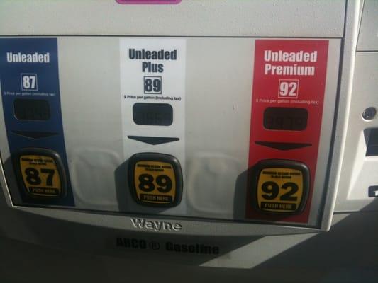 Gas prices