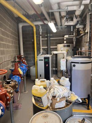 Fire sprinkler room