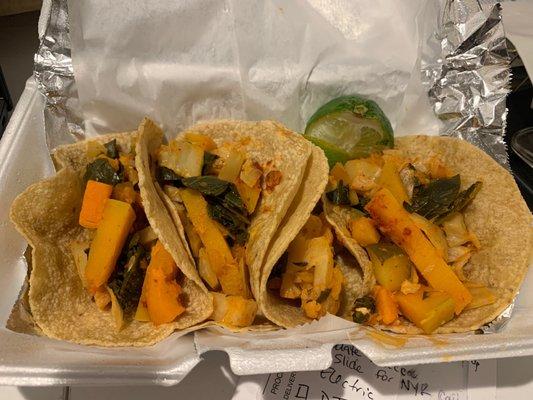 $15 Veggie Tacos