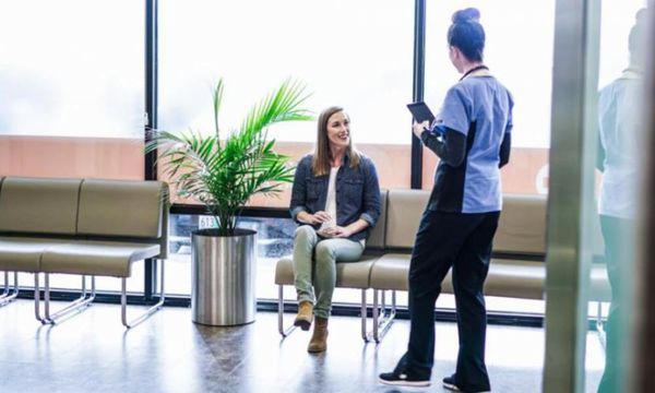 Mercy-GoHealth Clarkson Clayton Center Location Waiting Area