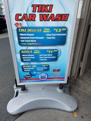 Car Wash Pricing