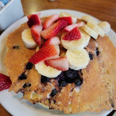 Double Berry Pancake Breakfast