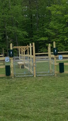 Main Section Dog Park, Small Dog and Large Dog areas.  Off of Brentwood Drive.