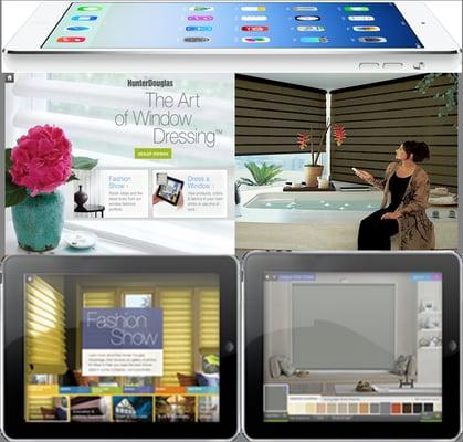 Power view with platinum app technology allows convenient operation of your windows coverings.