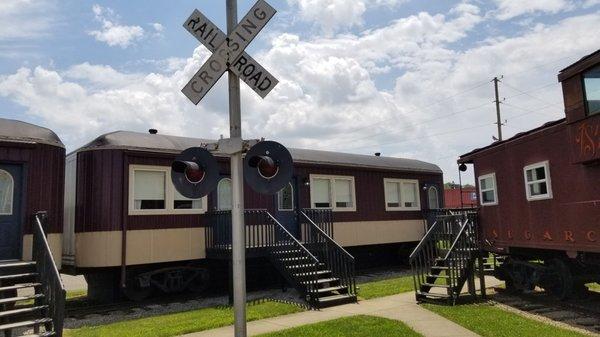 Train car accommodations. Awesome!