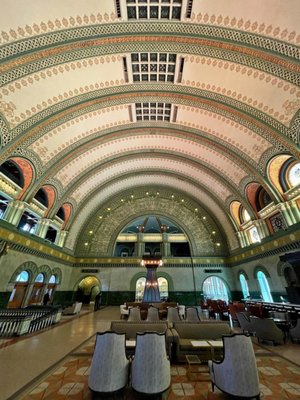 The main terminal area