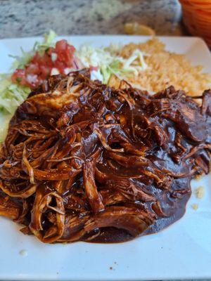 Chicken mole poblano