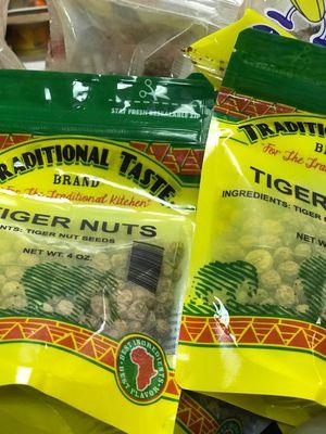 Tiger nuts and other snacks from Africa and the Caribbean