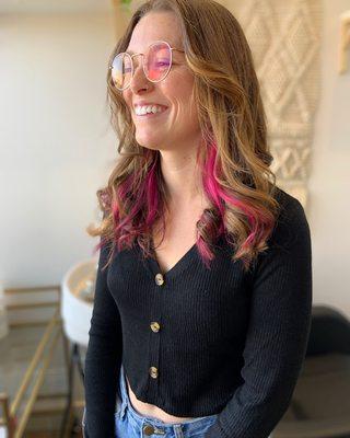 Color and haircut by Audrey