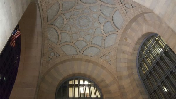 County Building ceiling