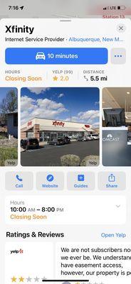 Xfinity Store by Comcast - closed
