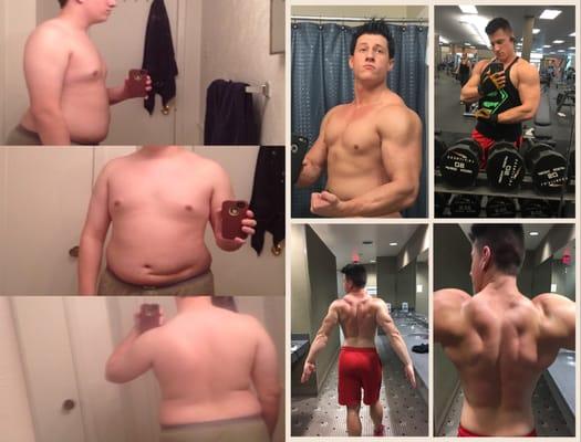 Ethan's three year total transformation.