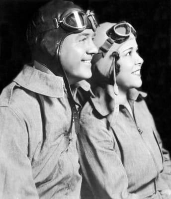 Martin and Osa JohnsonFlight Suits with goggles. Martin and Osa Johnson flew their Sikorsky's thousands of miles over Africa