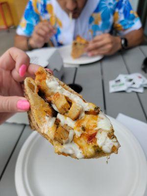 Buffalo chicken pizza