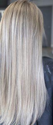 Flawless dry cut :icy highlights and lowlights