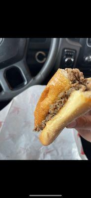 Philly cheesesteak from planet wings!