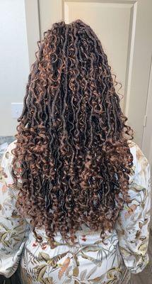 Individual crochet braids