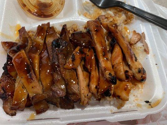 Pork teriyaki