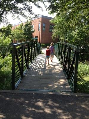 Bridge to library