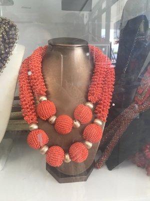 Pretty african necklaces