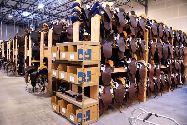 We have the largest inventory of saddles in the Denver area.