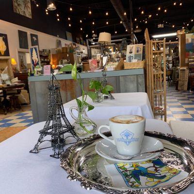 Great coffee, great shopping, a great place to sit and relax.