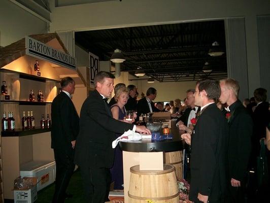 Meeting a master distiller at the Bourbon Tasting & Gala