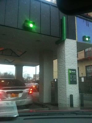 Drive-thru teller