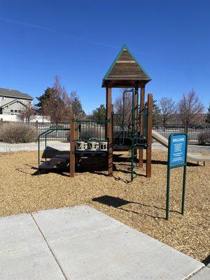 Smaller playground.