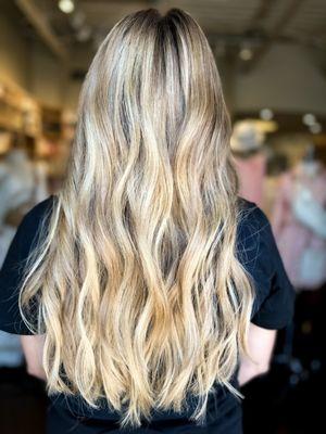 Honey balayage