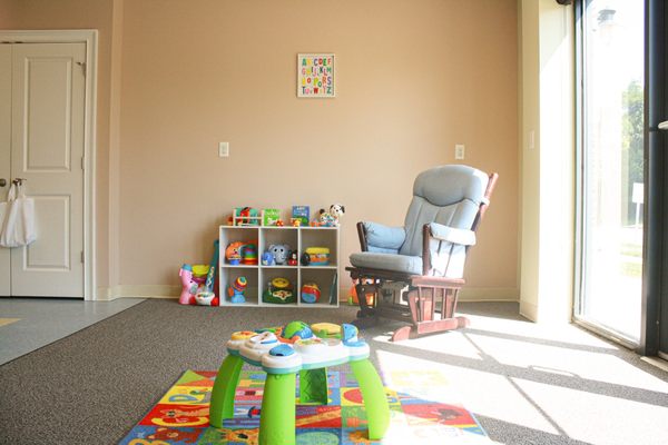 View of our Infant 2 Classroom- The Daisy Room!