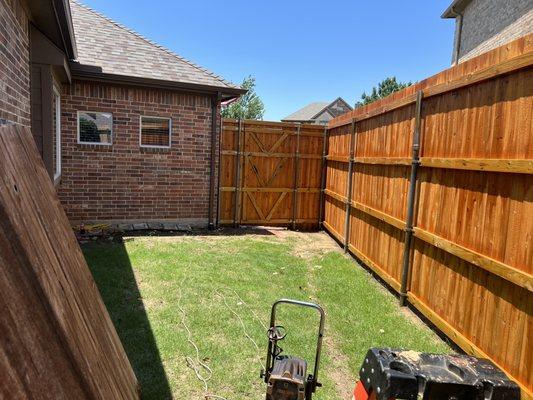 Logan's Fence and Deck