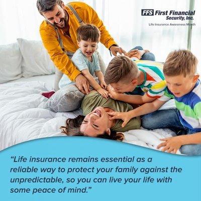 Modern day comprehensive life insurance with living benefits.